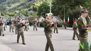 Raduno Alpini della Valle di Oropa, la sfilata