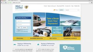 Space Coast Credit Union Online Banking Login Instructions