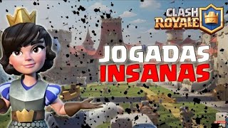 MELHORES JOGADAS NO CLASH ROYALE 🔥🔥🔥