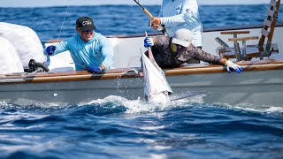 Galapagos Islands Striped marlin on Fly and Grouper PART 2