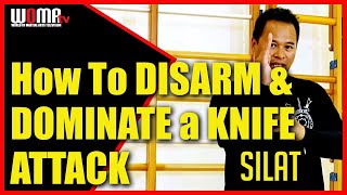 How To DISARM & DOMINATE a KNIFE ATTACK SILAT