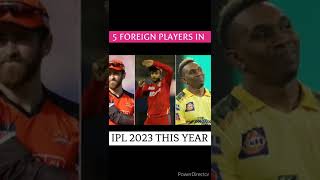 5 foreign players in Playing Xi #shorts #ytshorts