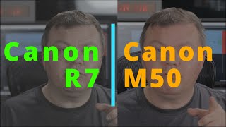 Canon M50 vs Canon R7 - Cinestyle vs Clog3 - test images