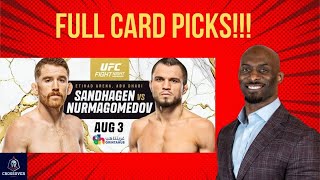 UFC Fight Night Sandhagen vs Nurmagomedov