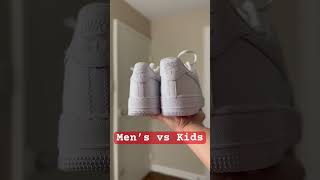 Air Force 1 Men’s vs Kids