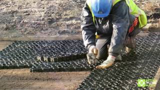 Hebden permeable ground reinforcement grids