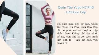 Top 10 Quần Tập Yoga Nữ Bán Chạy Nhất TMĐT Việt