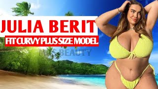 Julia Berit✅American Brand Ambassador Plus Size Model|Curvy Model | Modeling Biography