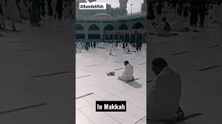 live reciting Hamd kabe ki rounaq - in Makkah Al Mukarrama #islamic #makkah #makkahlive #shorts