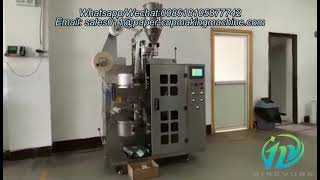 MY-S618 teabag with tag double packing machine