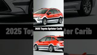 2025 Toyota Sprinter Carib - New Model, first look! #shorts