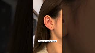 Changing My Ear Stack | Assolari Cartilage Earrings