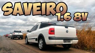 Teste 0-100 VW Saveiro 1.6 8v 2015 [+] Bônus