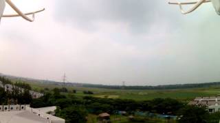 Drone MJX X101 with RUNCAM 2 Flight @ Wisata Bukit Mas Surabaya