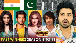 Reacting to 11 Past Contestants of Khatron Ke Khiladi 12 | 2022 | Rohit Shetty | KKK12