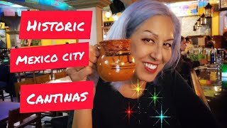 Visiting three HISTORIC MEXICO CITY CANTINAS - Bars in CDMX Travel