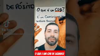 O QUE É UM CDB DE LIQUIDEZ O QUE E RENDA FIXA COMO FUNCIONA RENDA FIXA #nubank #investimentos #cdb