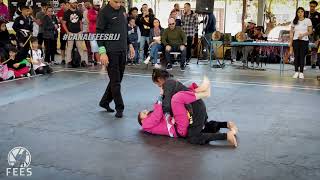 CAMPEONATO DE JIU JITSU - Faixa Amarela vs Branca - Feminina - ARENA ARES COMBAT - 2° Edição