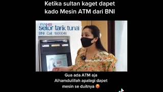 Ketika Sultan Kaget Dapat Mesin ATM Dari BNI