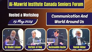 AMIC Seniors Forum Event | Workshop Topic Communication and the World Around Us | 19 May 2024