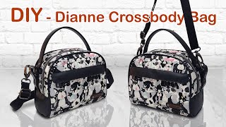 DIY - Dianne Crossbody Bag - How to make sling bag - Tutorial cara Membuat Tas Selempang Handmade