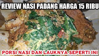 REVIEW NASI PADANG TERMURAH!! NASI PADANG 15.000 HANYA BISA DITEMUKAN DIKOTA PARE - PARE