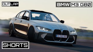 BMW M3 G80 drifting into the sunset #Shorts