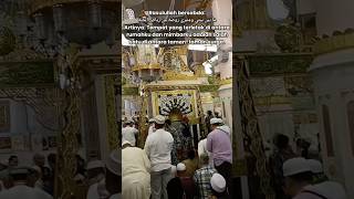 Raudhah taman surga dan ziarah ke makam rasululloh, abu bakar & umar #raudhah #tamansurga #nabawi