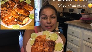 COMO COCINAR SALMÓN MUY DELICIOSO🤤!!!