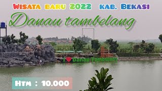 viral wisata terbaru di kab bekasi danau tambelang sukatani