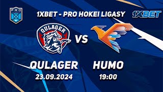 КУЛАГЕР – ХУМО 23.09.2024 🏒 1xBet - PRO HOKEI LIGASY 2024-2025