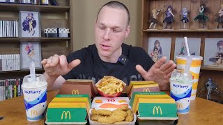 McDonald's Chicken Big Mac Mukbang