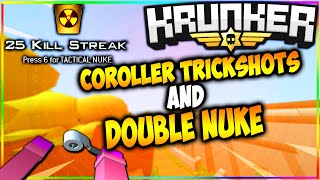 KRUNKER -  DOUBLE CROSSBOW NUKE!