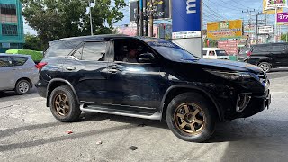 Gantengin Toyota Fortuner pakai Velg Tokyo HSR Ring 18 . Modif Hemat pakai Ban Bawaan