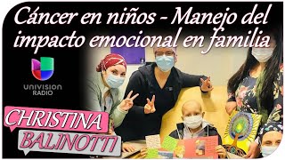 Cáncer en niños - Manejo del impacto emocional en familia