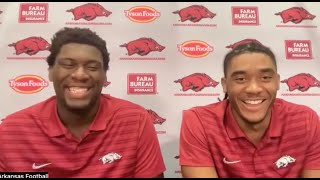 Arkansas Players Press Conference - Texas A&M Preview