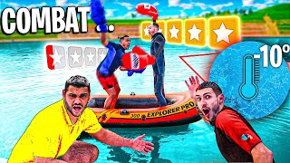 LE DERNIER QUI TOMBE DU BATEAU GAGNE 1000€ *Extreme Challenge*