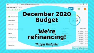 December 2020 Budget | Refinancing Our Mortgage