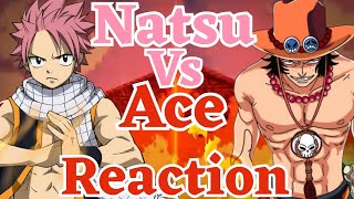 Natsu Dragneel VS Portgas D. Ace | Death Battle - Reaction