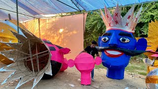 Dwarka sec 11 Ravan Making 2024 Ravan making 2024 ravan market 2024 ravan making 2024 delhi