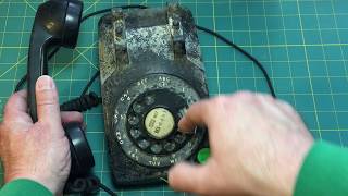 Western Electric Model 500 Desk Phone Restoration (Part 1)