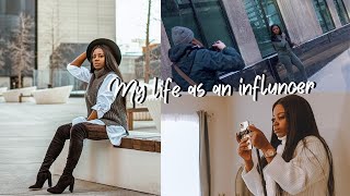 VLOG: MY LIFE AS AN INFLUENCER/CREATING CONTENT FOR INSTAGRAM/ WORKING WITH BRANDS...TREASURE HANSON