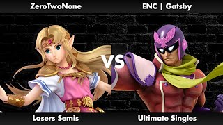 Back From the DED #2 Losers Semis: ZeroTwoNone vs ENC | Gatsby