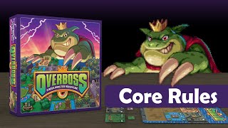 How to Play Overboss - Core Rules