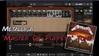 Metallica MASTER OF PUPPETS guitar tone - AmpliTube 5