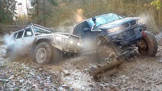 Уникальный BMW X5 V8 OFF-ROAD! ОФФРОУД заруба МОНСТРОВ на бездорожье продолжается