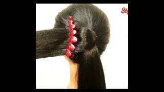 banana clip easy hairstyles #shortvideo #shorts