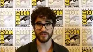 Darren Criss at Comic Con 2012 Interview