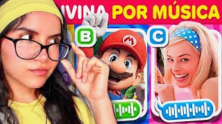 ADIVINA LA PELÍCULA POR LA MÚSICA😳🎬 Play Quiz *reacción* | Karen Moreno