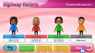 Wii Party U: Highway Rollers (Standard Difficulty: Charlotte and Angelina)